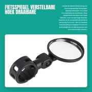 Specchio per bicicletta regolabile con angolo flessibile