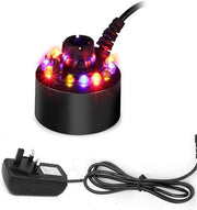 Mini Sfogliaumidificatore con 12 LED per Fontana e Umidificatore per Interni