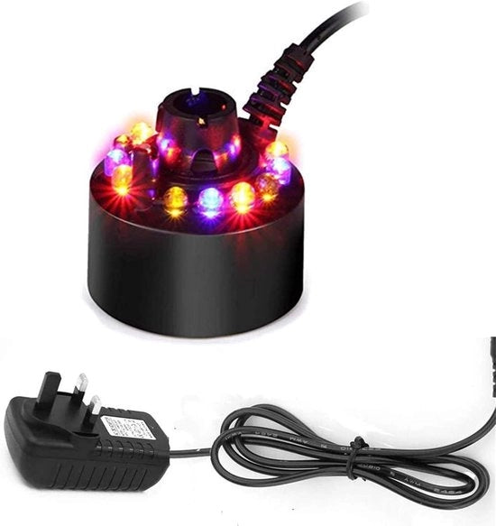 Mini Sfogliaumidificatore con 12 LED per Fontana e Umidificatore per Interni