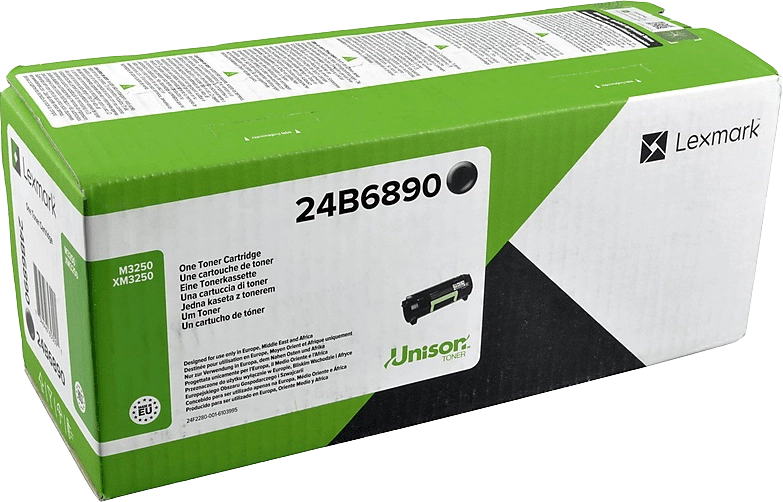 ORIGINAL Lexmark toner nero 24B6890 M/XM3250 ~21000 Seiten