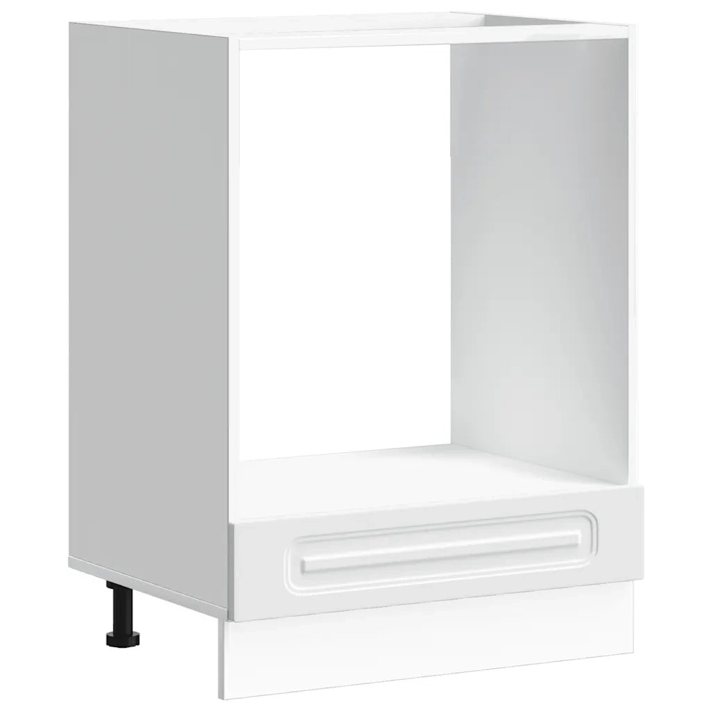 Armadio per Forno Kalmar Bianco in Legno Multistrato