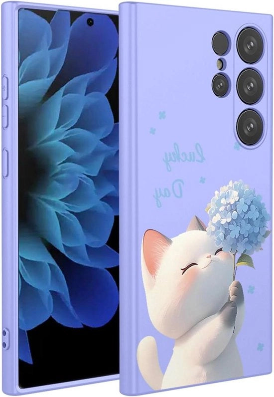 Hoesje Plus Ultradurabile per Samsung Galaxy S25 Ultra con Superficie Microfibra
