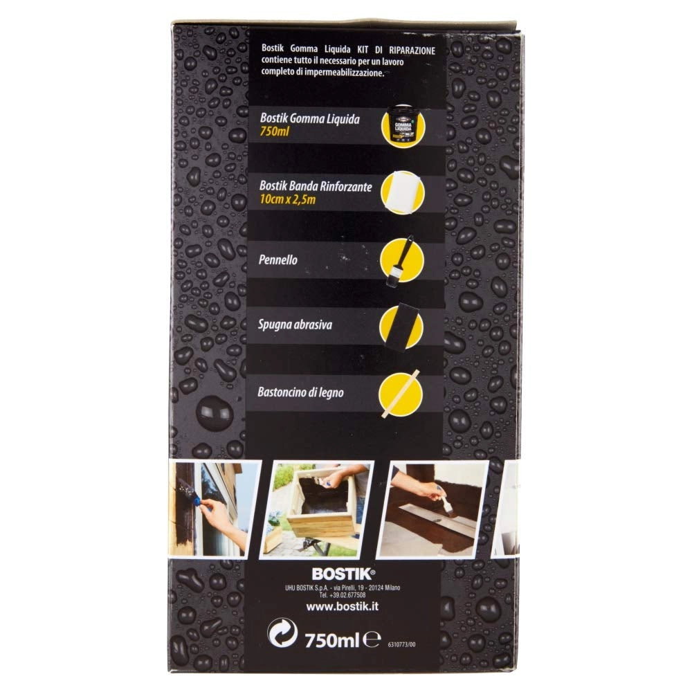 Bostik Gomma Liquida Kit Riparazione