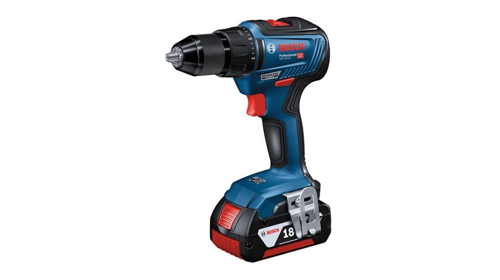 Trapano avvitatore Bosch a batteria 18V con batterie 4,0 ah GSR 18V-55 - 06019H5200