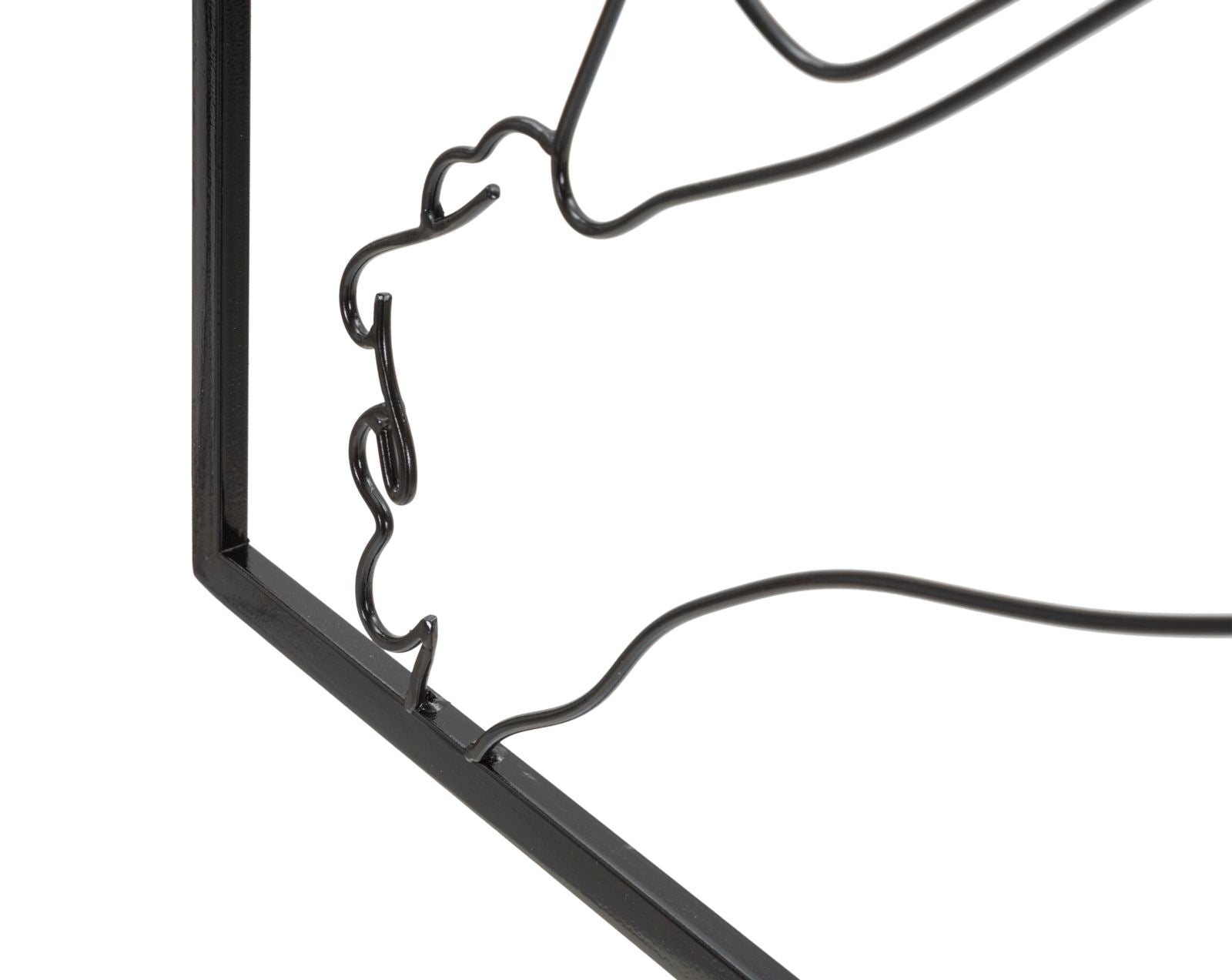 Pannello da Muro Nudity 60x1x80 cm in Ferro