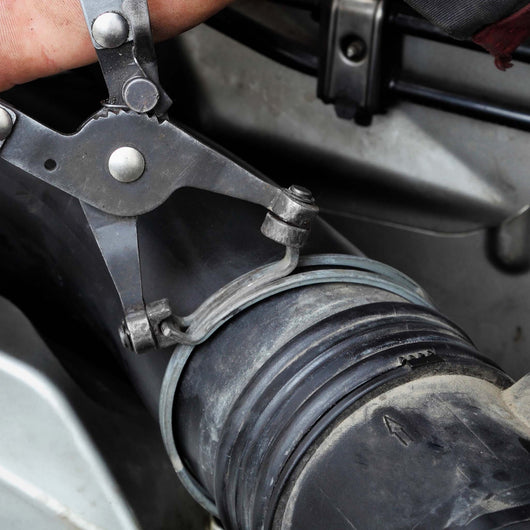 Set di pinze per fascette stringitubo Serraggio tubi 9 pz. Attrezzi con morsetti Officina