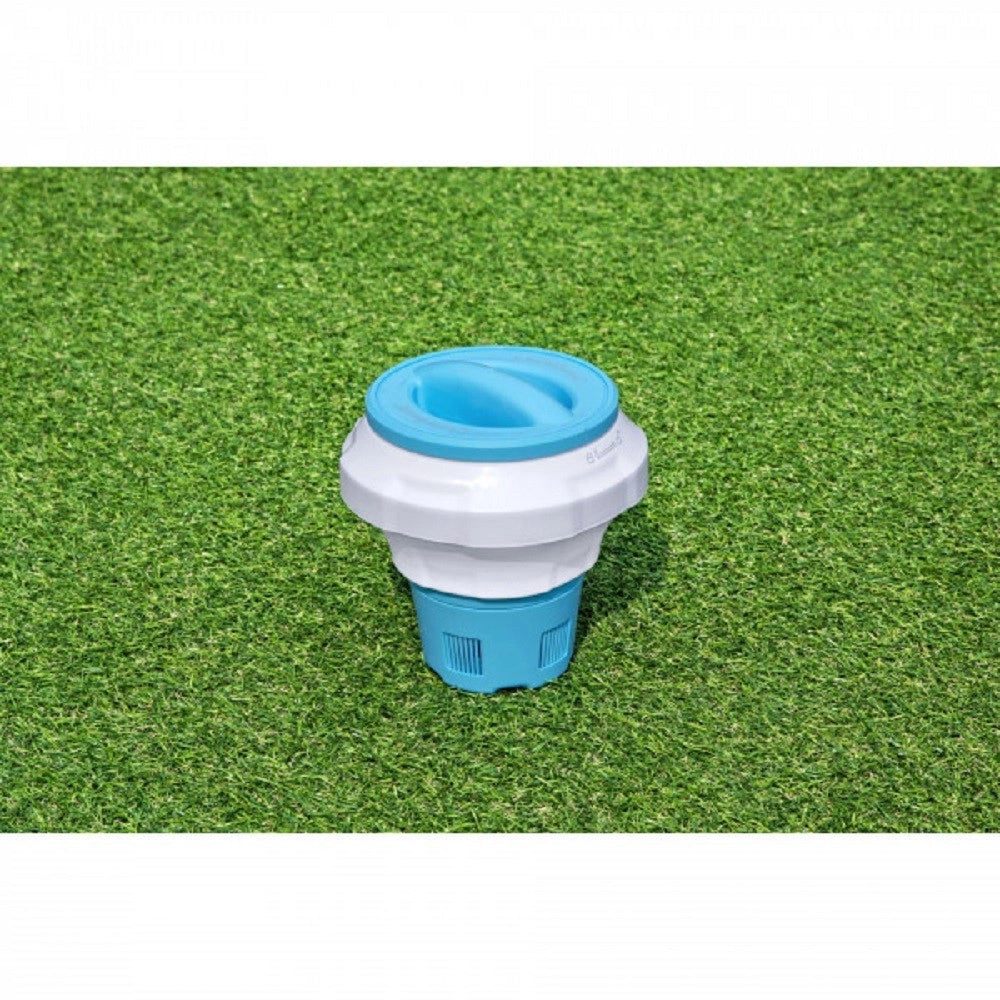 Trade Shop - Galleggiante Chimico Dosatore Cloro Pieghevole Guanto Protettivo Piscina 58668 -