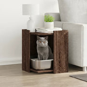 Recinto Lettiera Gatti Rovere Sonoma 60x40x40 cm in Truciolato 857748