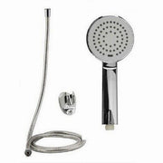 Trade Shop - Kit Doccetta Doccino Soffione Tondo Doccia Con Laccio 1,8mt Staffa 69334 Bagno -