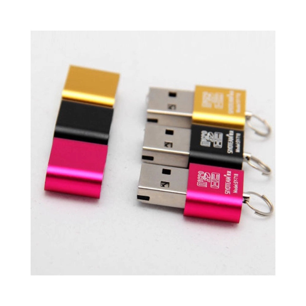 Trade Shop - Lettore Di Memoria Memory Card Reader Usb 2.0 T-flash Adattatore Per Pc Notebook -