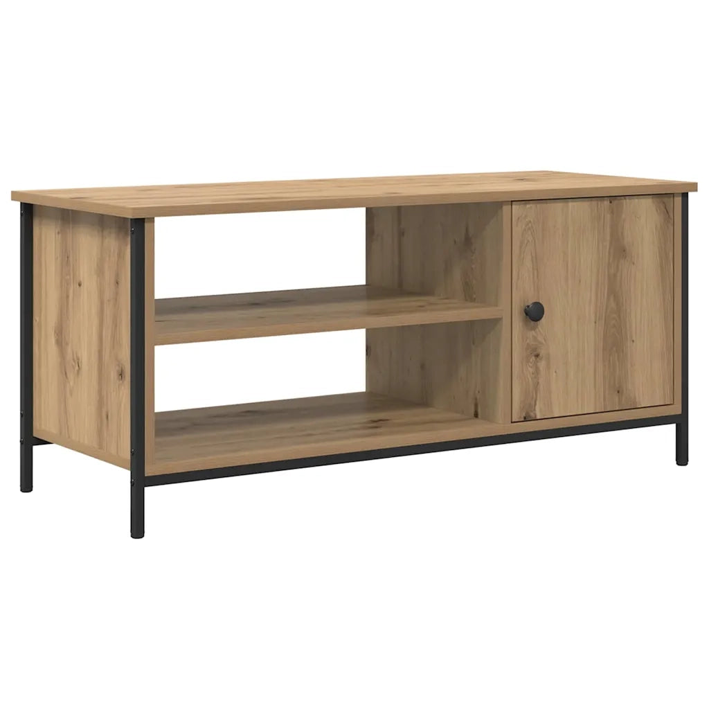 vidaXL Mobile TV rovere artigianale 100 x 40 x 45 cm Legno multistrato