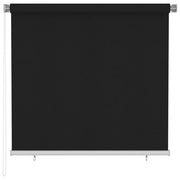 Tenda a Rullo per Esterni 160x140 cm Nera 312944