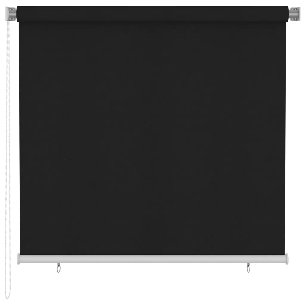 Tenda a Rullo per Esterni 160x140 cm Nera 312944