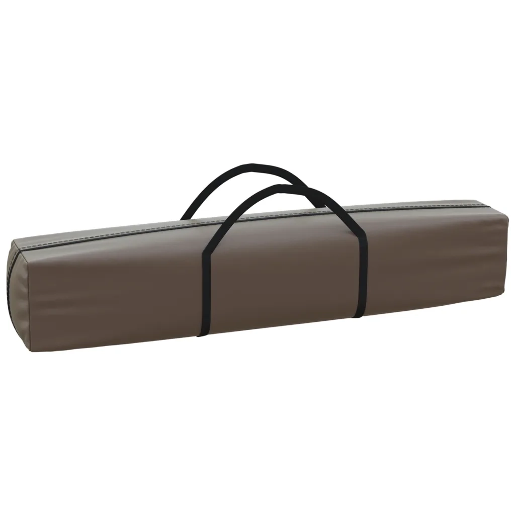 Tenda per Feste Pieghevole con Pareti Laterali-Tenda Gazebo Tortora 2x2 m 990192