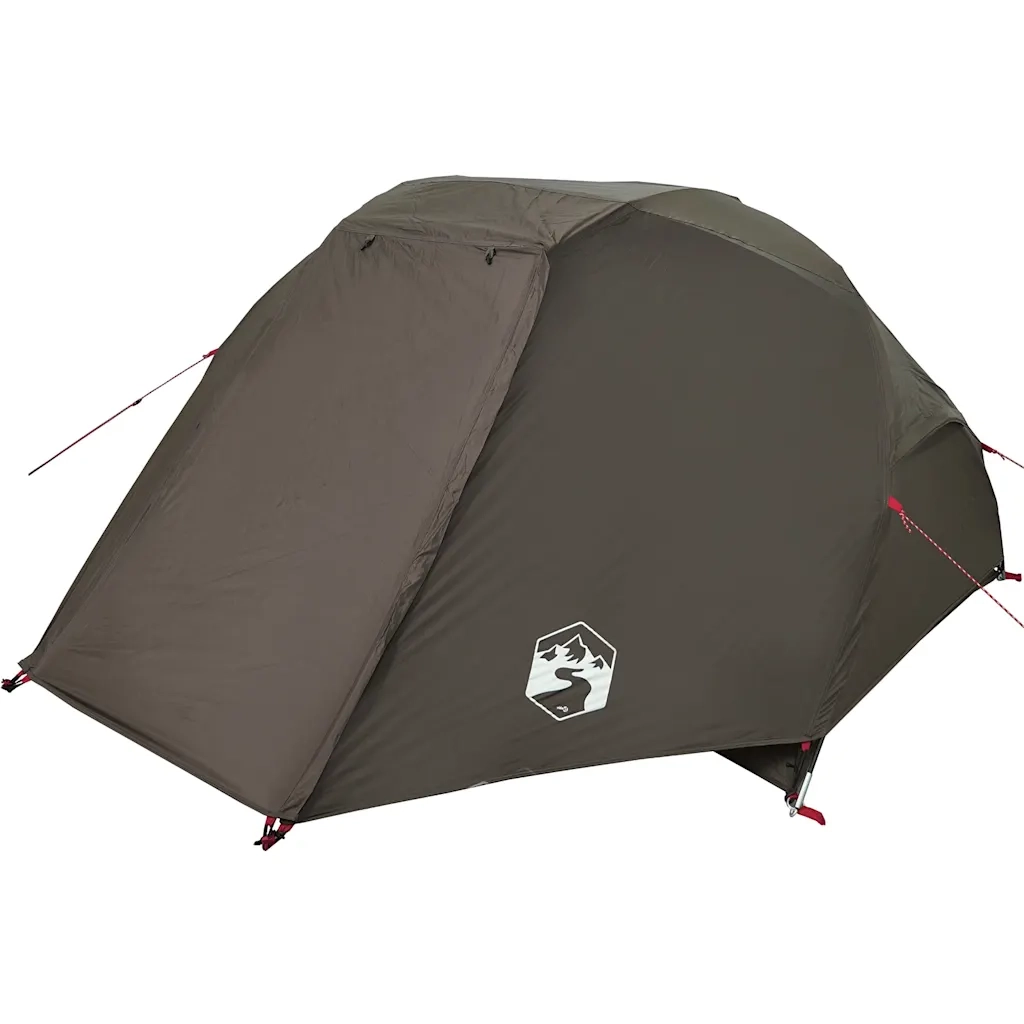 Tenda da Pesca per 5 Persone-Tenda da campeggio Marrone Impermeabile 958134