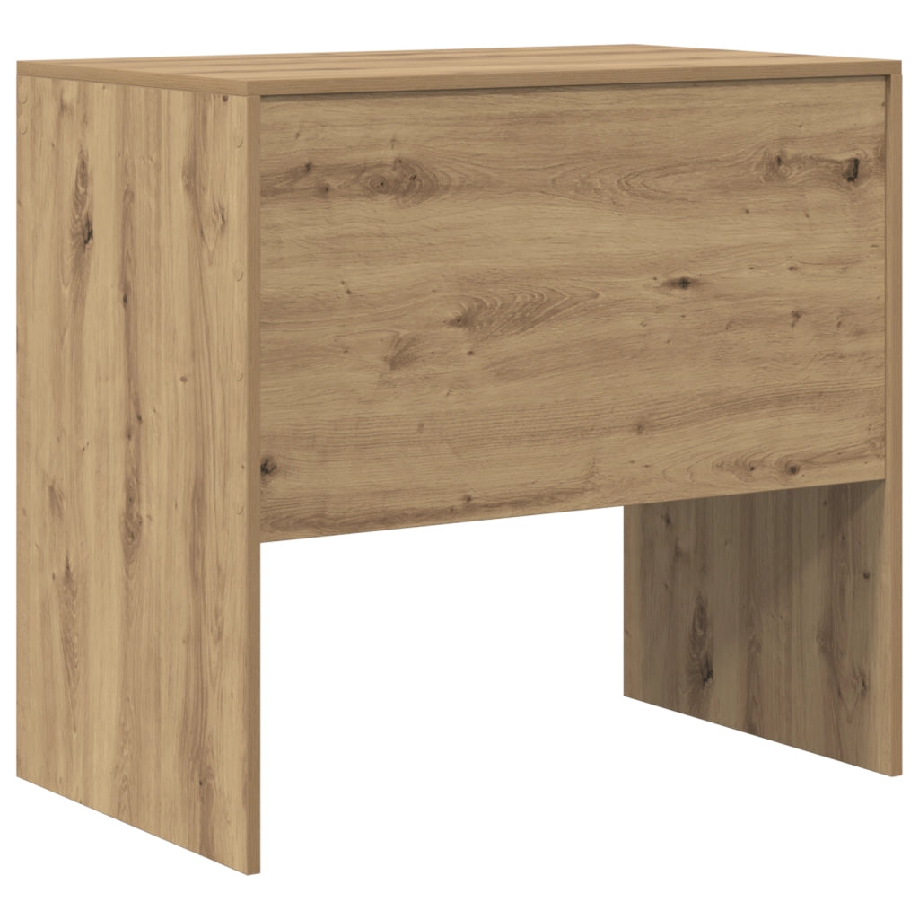 Scrivania Rovere Artigianale 80x50x76 cm Legno ingegnerizzato