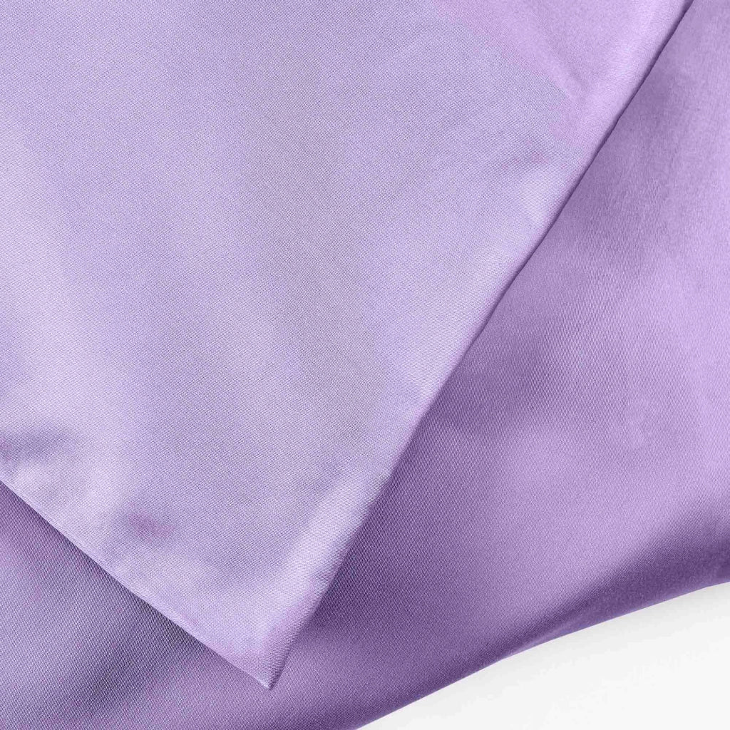 Coppia Federe per Cuscino 50x80 cm in  con Patella – Morbide, Traspiranti,– Tinta Unita, Lavabili  Lilla
