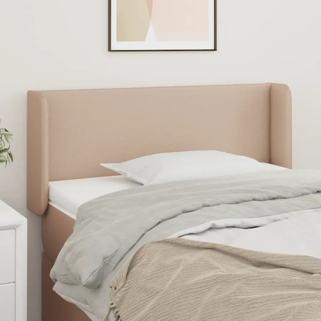 Testiera | Testata ad Orecchio Cappuccino 83x16x78/88 cm in Similpelle