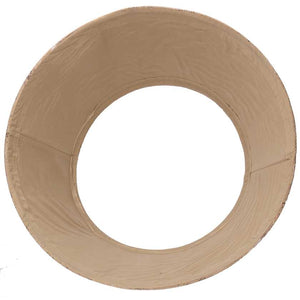 Copri base albero tessuto bronzo tondo cm Ø56xh25