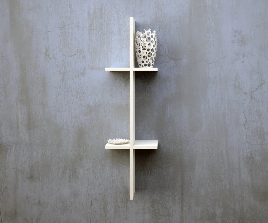 Mensola/Libreria SMALL 2 bianco