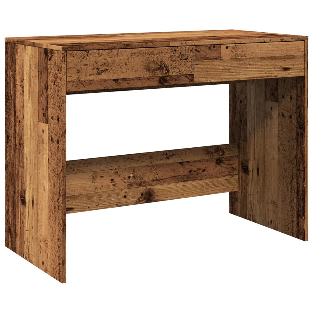Scrivania Legno Antico 101x50x76,5 cm in Legno Multistrato 856764