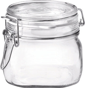 BARATTOLO ERMETICO BORMIOLI 0,5 L- 6,0 pz