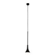 Lampada a sospensione Kanzaki nera LED 6W 4000K Shilo