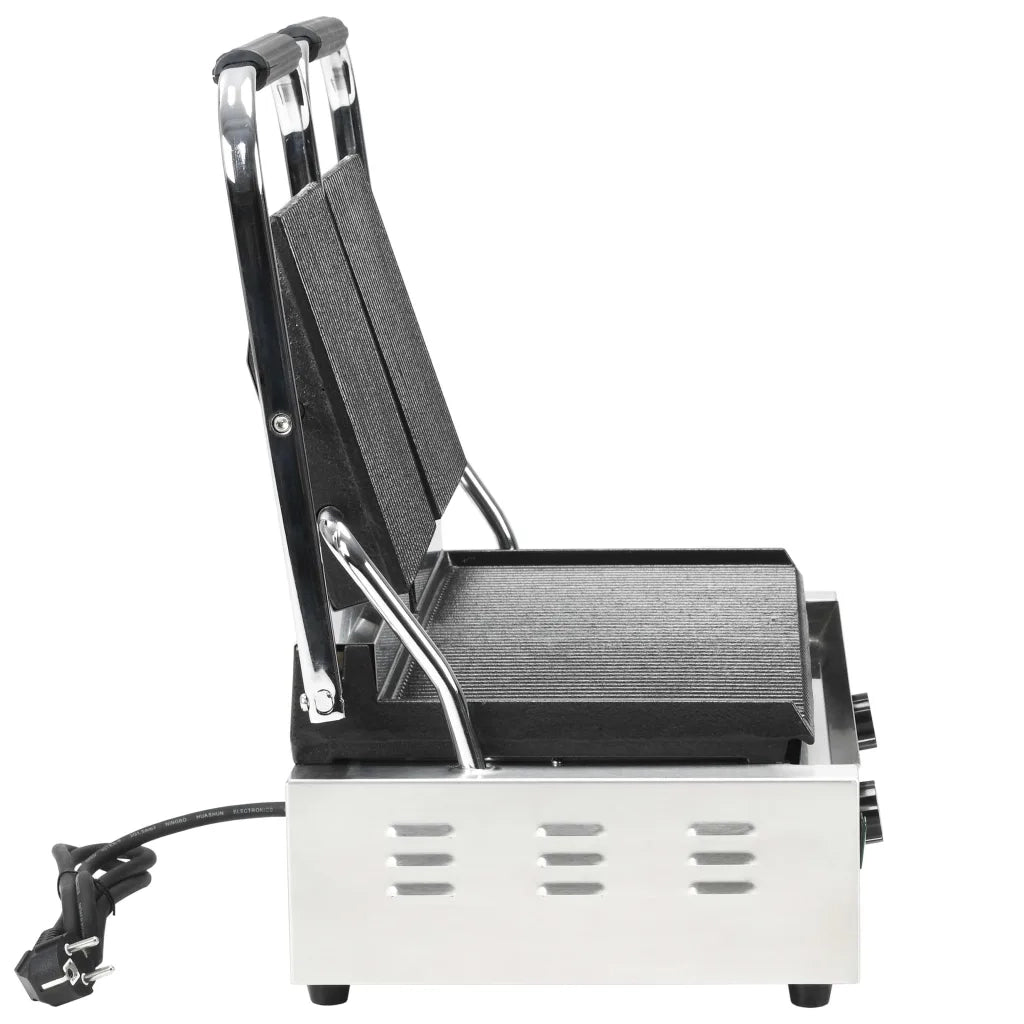 Doppia Griglia per Panini Scanalata 3600 W 57x30,5x20 cm cod mxl 66203