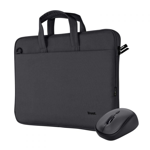 BORSA LAPTOP BOLOGNA E MOUSE SET 16 BK