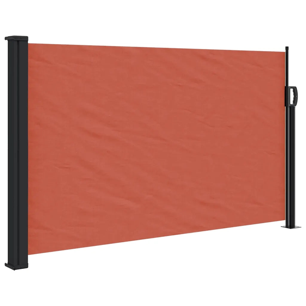 Tenda da Sole Laterale Retrattile Terracotta 120x600 cm 4004498