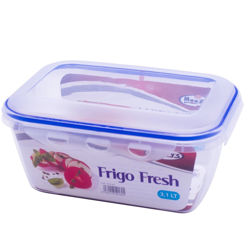 MAURY'S CONTENITORE FRIGO FRESH RETTANGOLARE ALTO IN PLASTICA CAPIENZA 3,1 LITRI