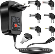Adattatore universale di alimentazione AC con porta USB - 3V / 4.5V / 5V / 6V / 7.5V / 9V / 12V - 6 presse |

Modello: 6A-USB-7.5V-12V