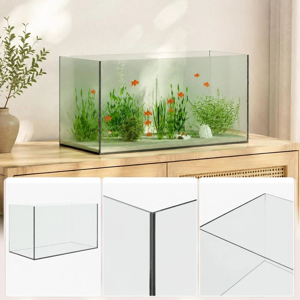 Acquario Con Archiviazione Trasparente 60 X 30 X 30 Cm Vetro