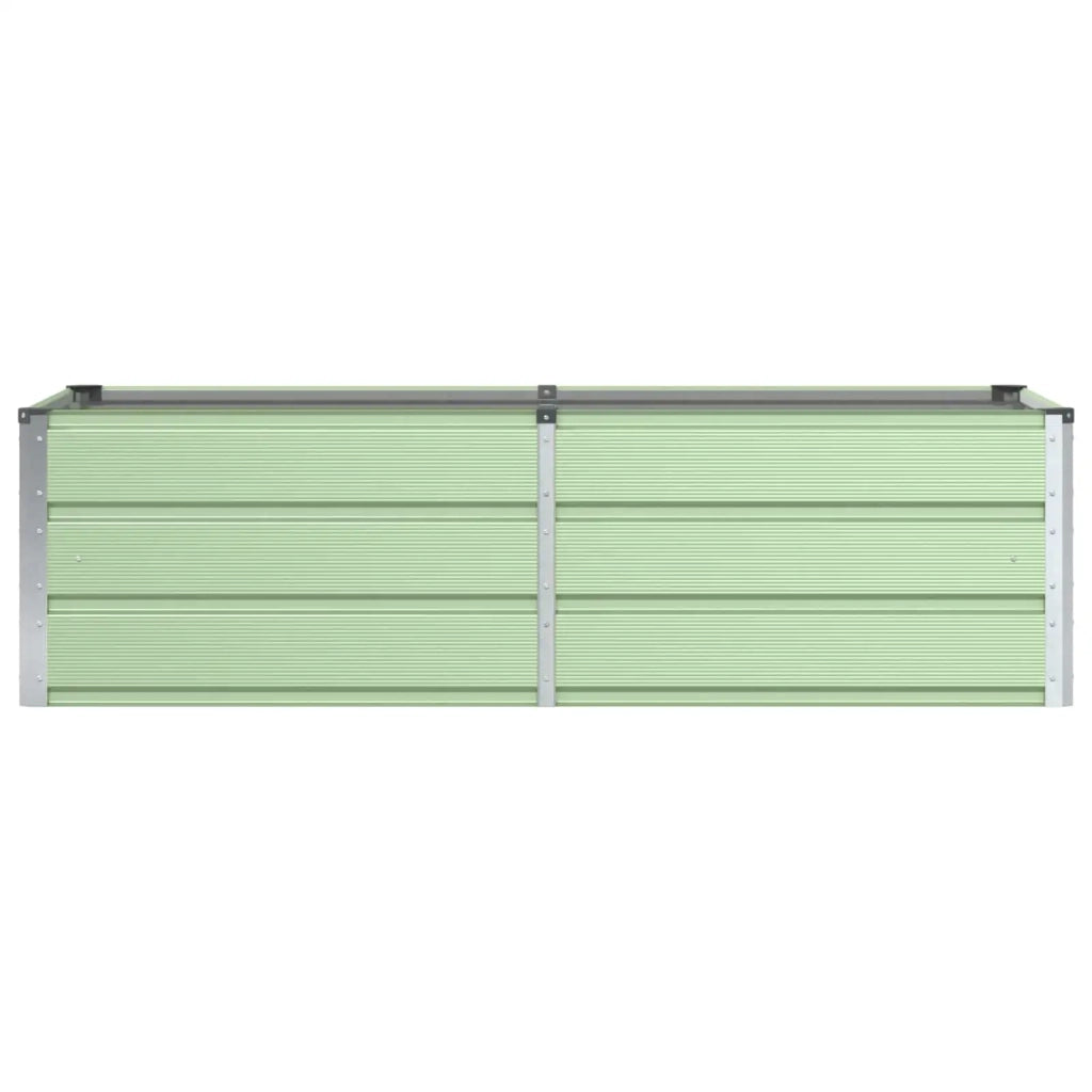 Fioriera Verde 160 x 80 x 45 cm Acciaio