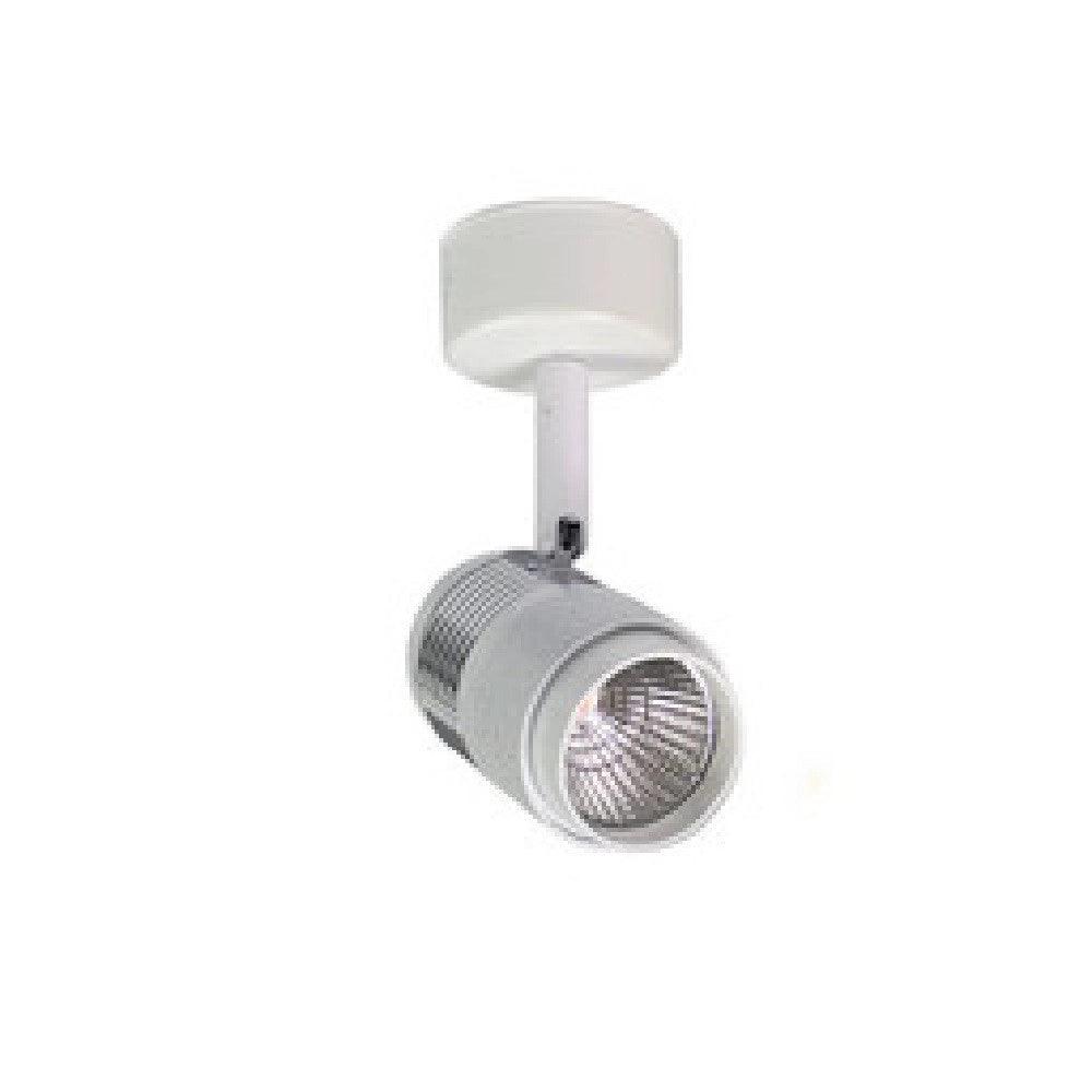 Trade Shop - Applique Led Cob 10w Faretto Staffa Orientabile Lampada Soffitto Parete F10w-1a -