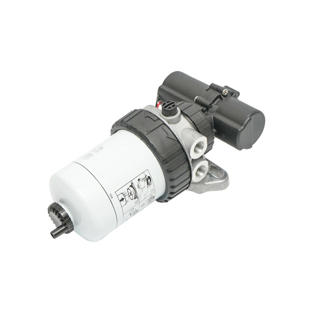 Pompa alimentazione elettrica con filtro per Massey Ferguson, New Holland, Case IH, codice OEM 84288071, 162000080881, 47111572, 836866309, 836867597, 836867831, 836879200, 836879202, 837073628