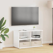 Supporto TV con cassetto-Credenza per TV-Mobile TV Bianco 79 x 40 x 48 cm