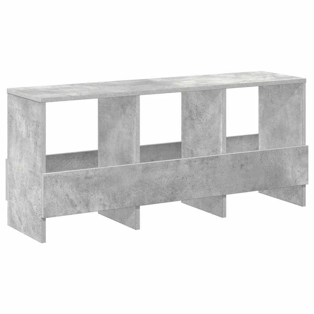 Scaffale per riviste Grigio cemento 102 x 30 x 45 cm CFW7502544