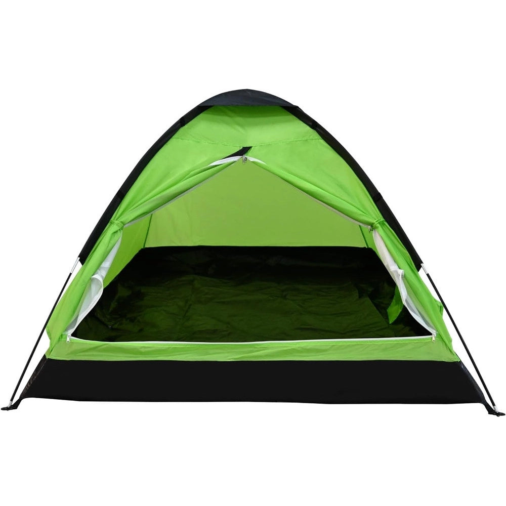 Trade Shop - Tenda Da Campeggio Per 2 Persone 200x140x100cm Con Borsa Trasporto Portatile 206401 -