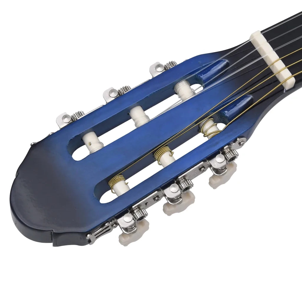 Chitarra Classica per Principianti con Custodia Blu 4/4 39" CFW3569204