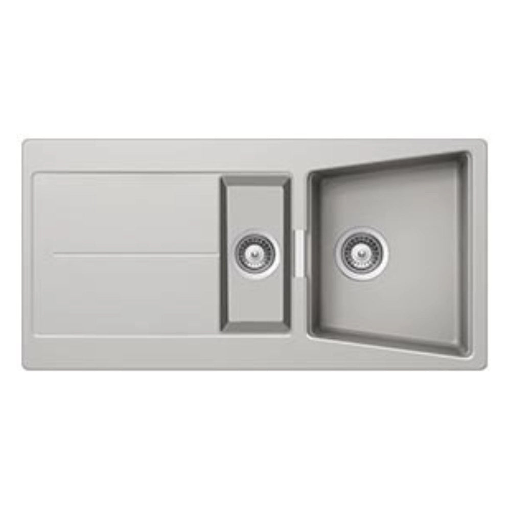 Lavello 100x50 cm 1 vasca + 1/2 gocciolatoio