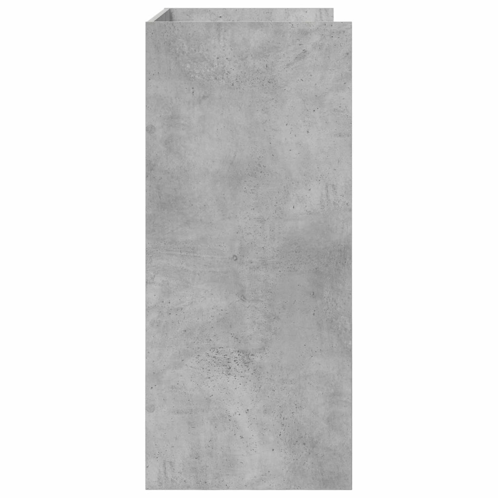 Tavolo DJ Grigio Cemento 62 x 45 x 102 cm Legno ingegnerizzato 8006759