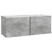 Mobile Porta TV da Muro Grigio Cemento 78,5 x 31 x 30 cm