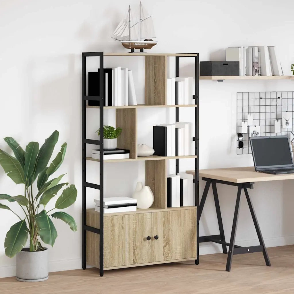 Libreria Rovere Sonoma 80 x 30 x 155,5 cm Legno multistrato 868438