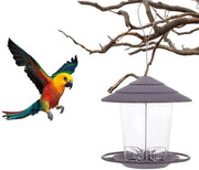 Casa alimentare per uccelli, case alimentari per uccelli, case alimentari appese, casa alimentare per giardino, balcone, case alimentari resistenti al tempo