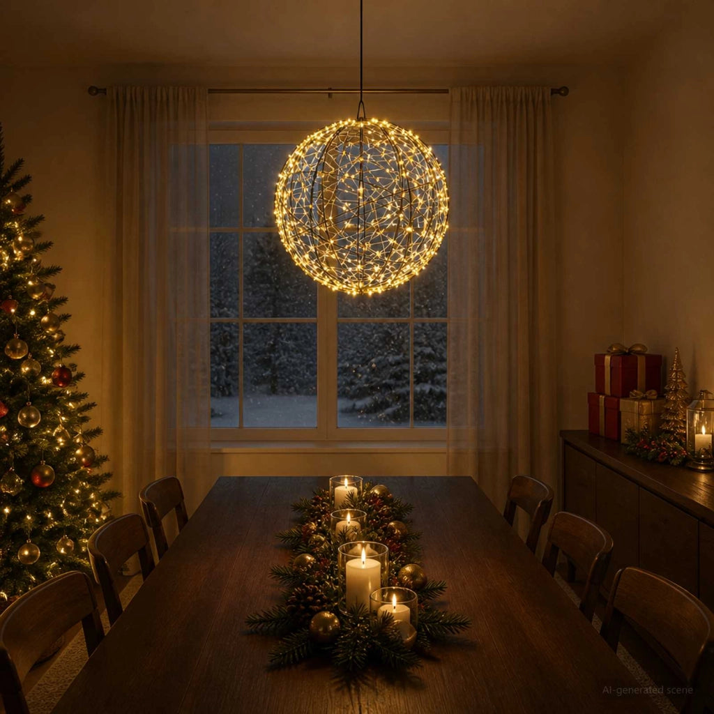 Luce a punta di Natale 750 LED Bianco caldo Ø 50 x 52 cm 42049765