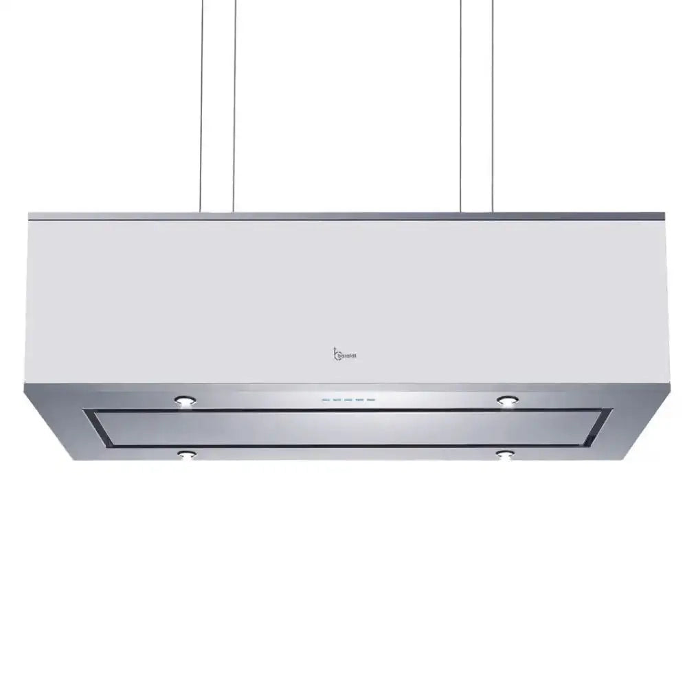 CAPPA DIADE cm 90X30 - Inox, Bianco - 800 m3/h