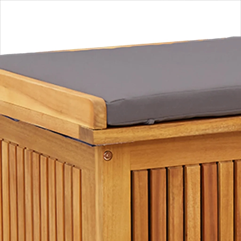 Scatola Cuscini da Esterno 90x50x60,5 cm Legno Massello Acacia 4106478