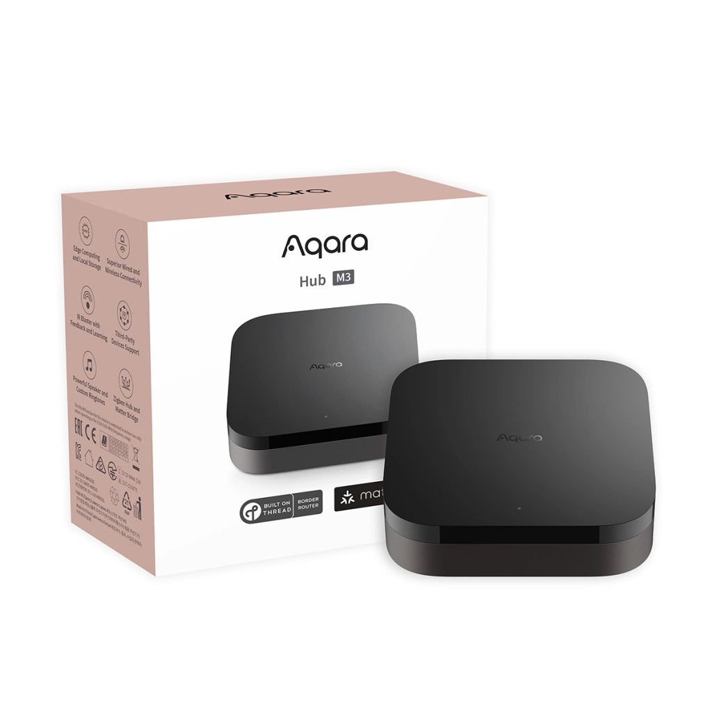 Compatibile con Zigbee/Wi-Fi M3 Hub multiprotocollo con controllo locale Nero Aqara