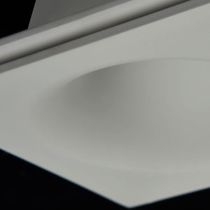 Faretto da incasso Downlight in Gesso Gyps Modern Bianco